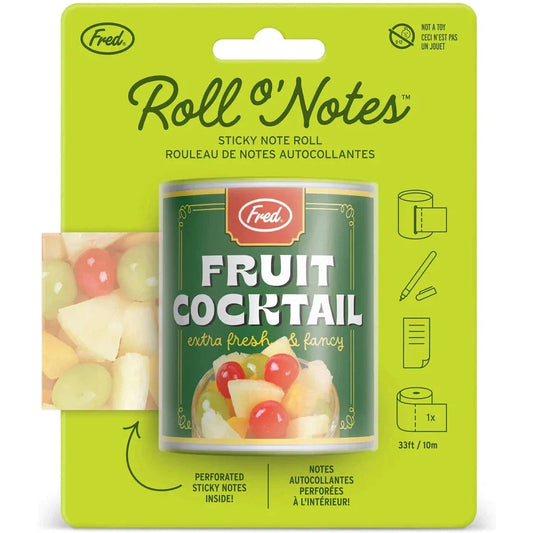 Fred & Friends Roll o' Notes Sticky Notes | Fruit