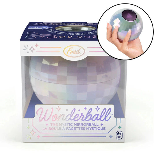 Fred & Friends Wonderball Mystic Mirrorball, Disco Ball Decision Maker