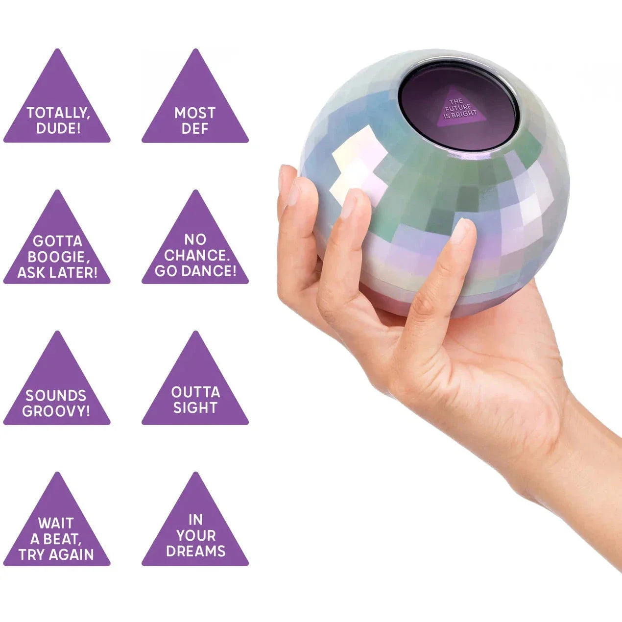 Fred & Friends Wonderball Mystic Mirrorball, Disco Ball Decision Maker