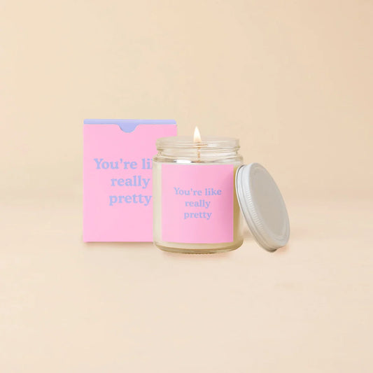 Talking Out of Turn Candle Jar with Lid