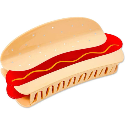 Jenny Lemons XL Hot Dog Hair Claw