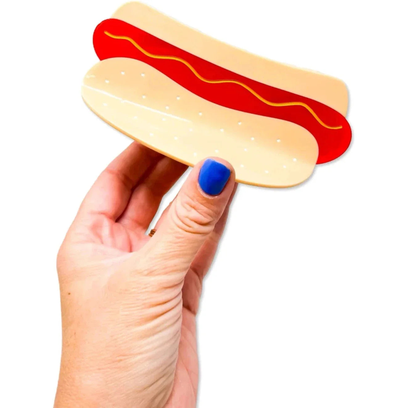 Jenny Lemons XL Hot Dog Hair Claw