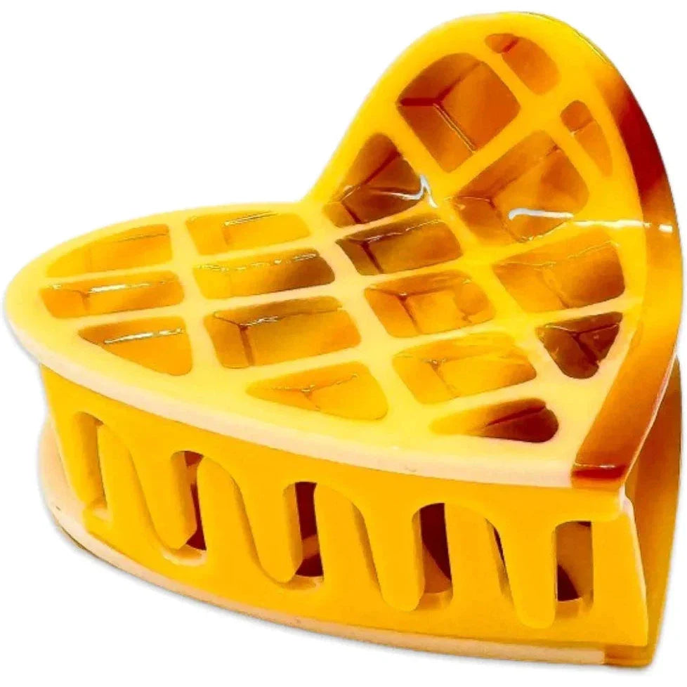 Jenny Lemons Heart Waffle Hair Claw