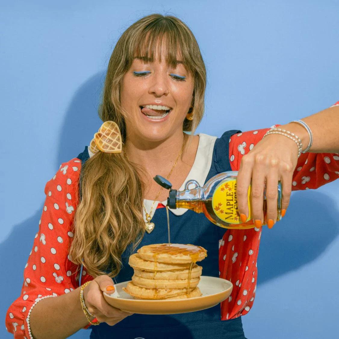 Jenny Lemons Heart Waffle Hair Claw