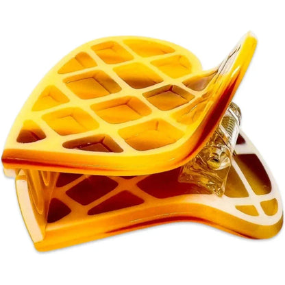 Jenny Lemons Heart Waffle Hair Claw