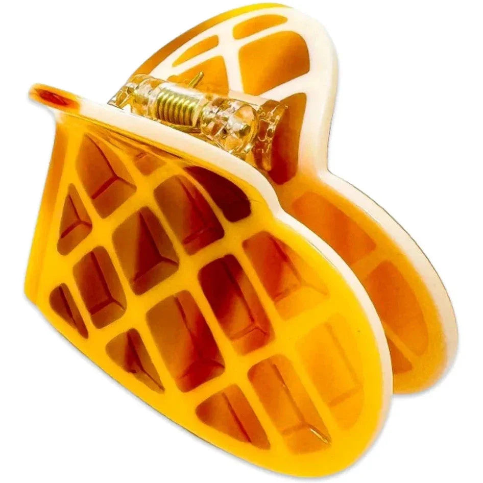 Jenny Lemons Heart Waffle Hair Claw