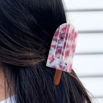 Jenny Lemons Large Strawberry Cream Paleta Hair Claw