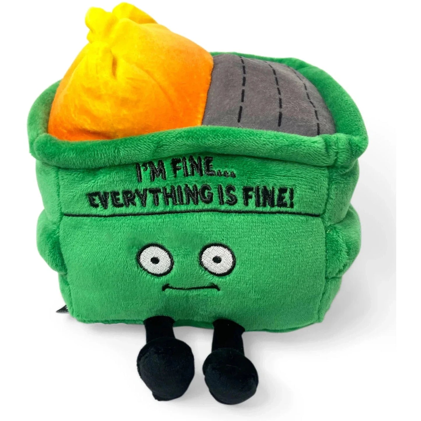 Punchkins Dumpster Fire Plushie Meme