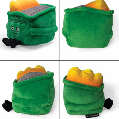 Punchkins Dumpster Fire Plushie Meme