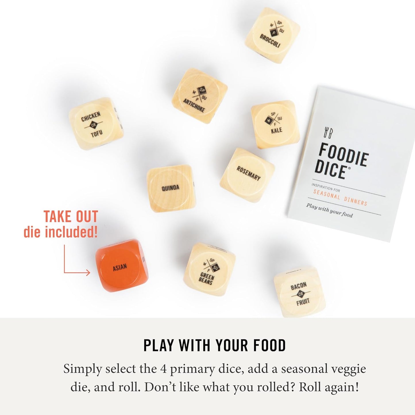 Two Tumbleweeds Foodie Dice
