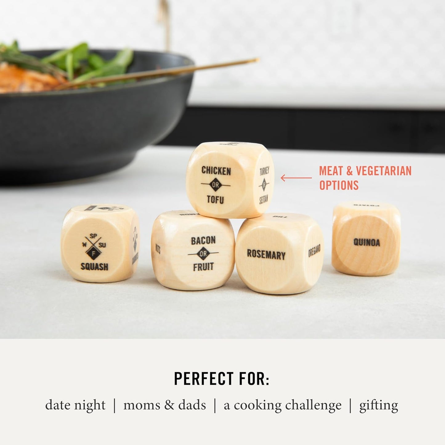Two Tumbleweeds Foodie Dice