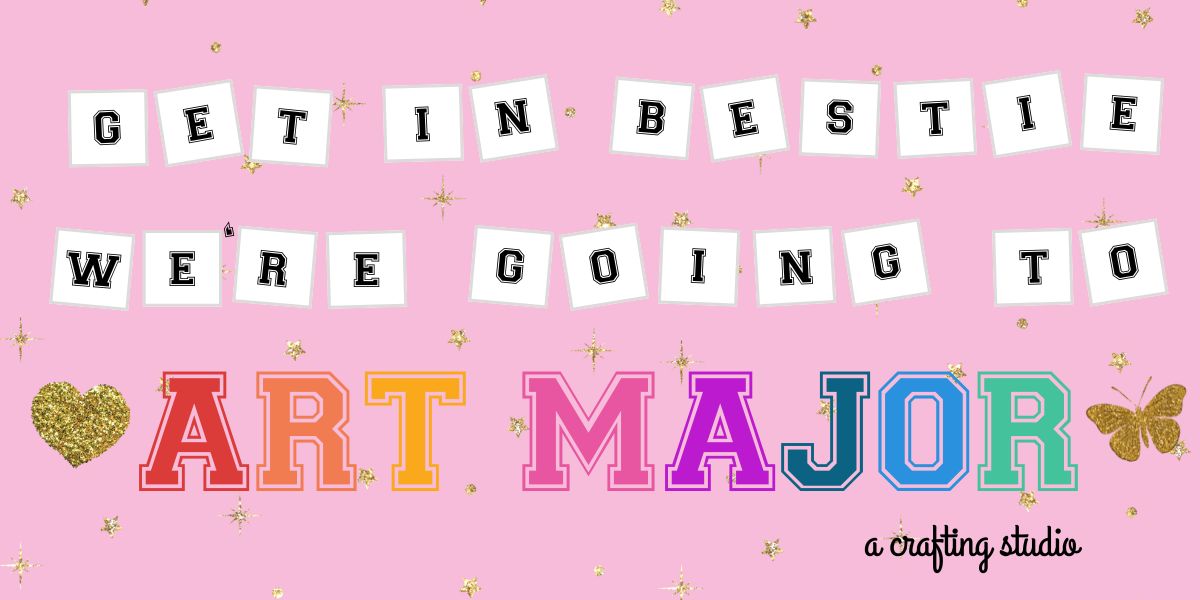 "Get In Bestie" Sticker