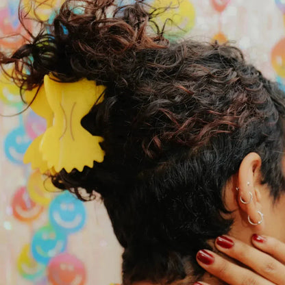 The Peach Fuzz Farfalle Pasta Hair Claw