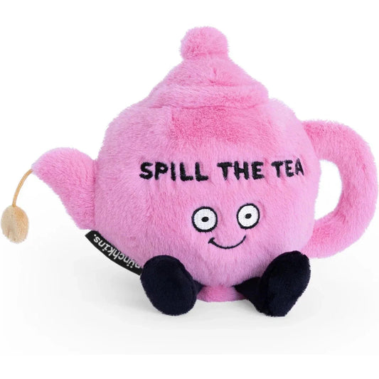 Punchkins "Spill The Tea" Plush Teapot