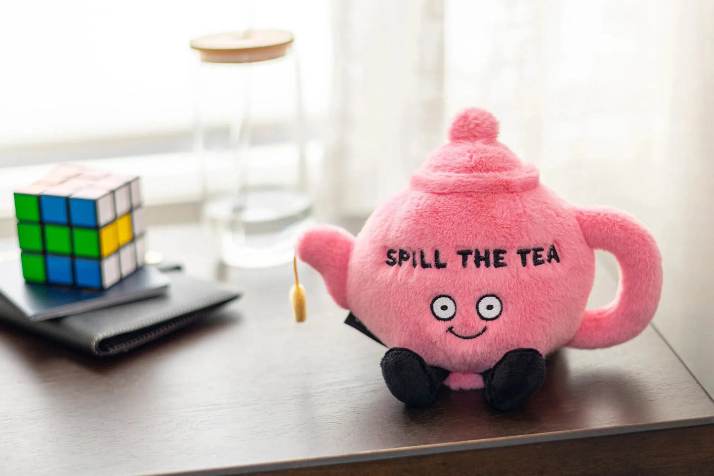 Punchkins "Spill The Tea" Plush Teapot