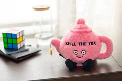 Punchkins "Spill The Tea" Plush Teapot