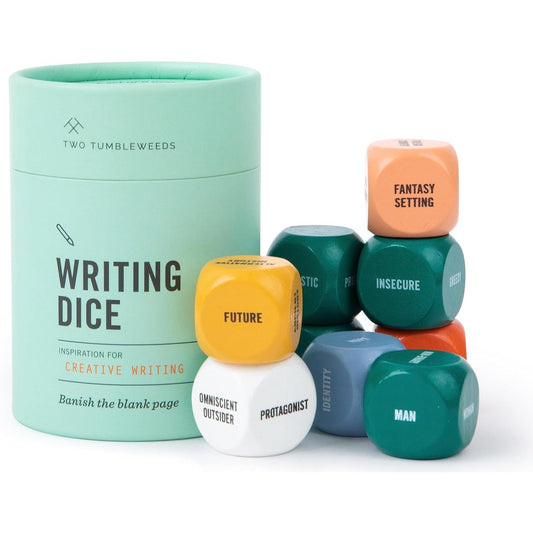 Two Tumbleweeds Writing Dice