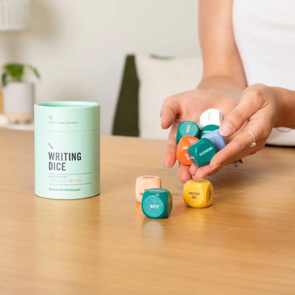 Two Tumbleweeds Writing Dice