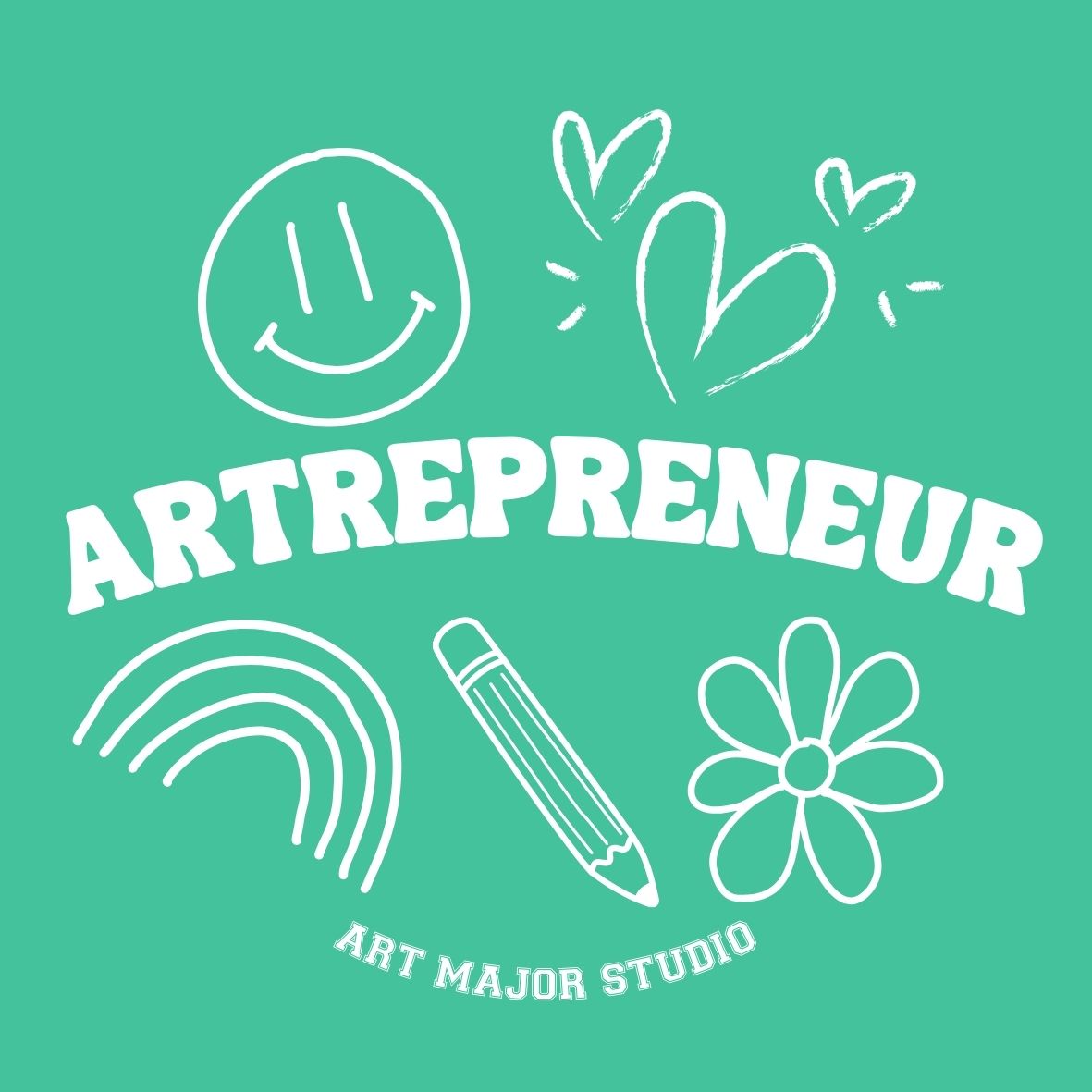 "Artrepreneur" Sticker