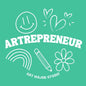 "Artrepreneur" Sticker
